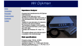 What Wildijkmanelectronics.nl website looked like in 2018 (6 years ago)