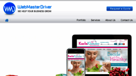 What Webmasterdriver.net website looked like in 2018 (6 years ago)