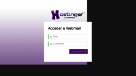 What Webmail.hostinger.co website looked like in 2018 (6 years ago)
