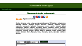 What Webtran.pl website looked like in 2018 (6 years ago)