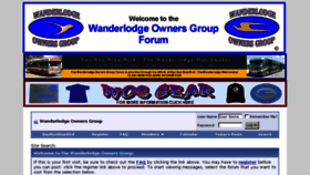 What Wanderlodgeownersgroup.com website looked like in 2018 (6 years ago)