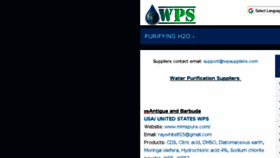 What Waterpurificationsuppliers.is website looked like in 2018 (6 years ago)