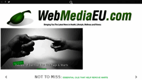 What Webmediaeu.com website looked like in 2018 (6 years ago)