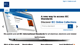 What Webstore.iec.ch website looked like in 2018 (6 years ago)