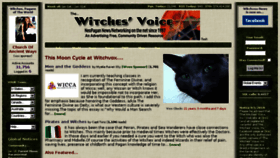 What Witchvox.com website looked like in 2018 (6 years ago)