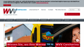 What Wvv.de website looked like in 2018 (6 years ago)