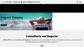 What Witbrokers.com.br website looked like in 2018 (6 years ago)