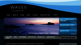 What Wavesguernsey.com website looked like in 2018 (6 years ago)