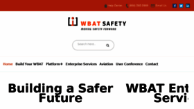 What Wbat.org website looked like in 2018 (6 years ago)