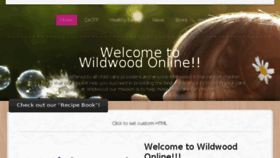 What Wildwoodonline.org website looked like in 2018 (6 years ago)