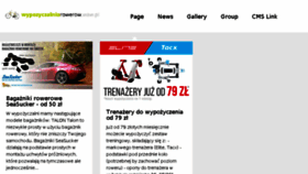 What Wypozyczalniarowerow.waw.pl website looked like in 2018 (6 years ago)