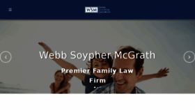 What Wsmfamily.com website looked like in 2018 (6 years ago)