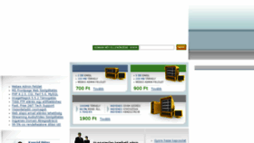 What Webhungary.hu website looked like in 2018 (6 years ago)