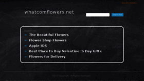 What Whatcomflowers.net website looked like in 2018 (6 years ago)