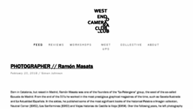 What Westendcameraclub.com website looked like in 2018 (6 years ago)