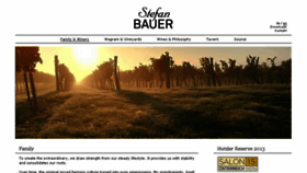 What Weingutbauer.at website looked like in 2018 (6 years ago)