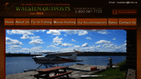 What Walstenoutposts.com website looked like in 2018 (6 years ago)