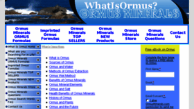 What Whatisormus.com website looked like in 2018 (6 years ago)