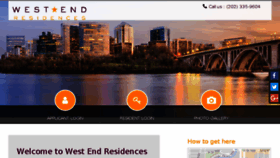 What Westendresidencesdc.com website looked like in 2018 (6 years ago)