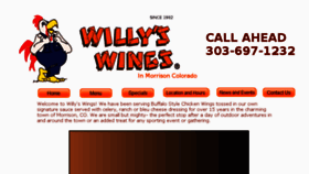 What Willyswings.com website looked like in 2018 (6 years ago)