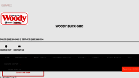 What Woodycars.com website looked like in 2018 (6 years ago)