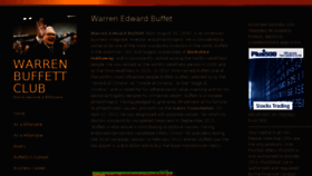 What Warren-buffett.club website looked like in 2018 (6 years ago)