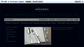 What Wilkens-shop24.de website looked like in 2018 (6 years ago)