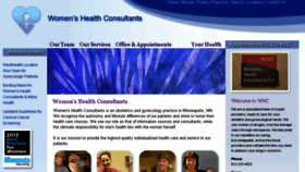 What Womenshealthconsultantsmn.com website looked like in 2018 (6 years ago)