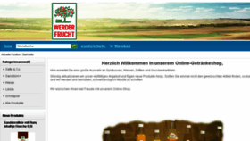 What Werder-frucht-shop.com website looked like in 2018 (6 years ago)