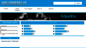 What Wallpaperdj.us website looked like in 2018 (6 years ago)