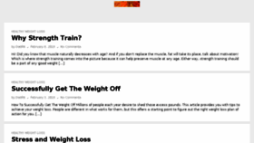 What Weightlossdietingtipsblog.com website looked like in 2018 (6 years ago)