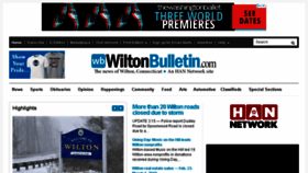 What Wiltonbulletin.com website looked like in 2018 (6 years ago)
