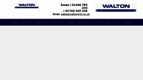 What Waltonintl.co.uk website looked like in 2018 (6 years ago)