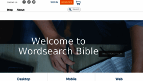 What Wordsearchbible.com website looked like in 2018 (6 years ago)