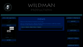 What Wildman-productions.org website looked like in 2018 (6 years ago)