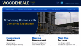What Woodenbale2000.co.uk website looked like in 2018 (6 years ago)