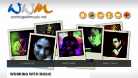 What Workingwithmusic.net website looked like in 2018 (6 years ago)