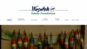 What Wasatchfamilyfoundation.org website looked like in 2018 (6 years ago)
