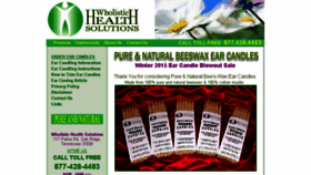 What Wholistichealthsolutions.com website looked like in 2018 (6 years ago)