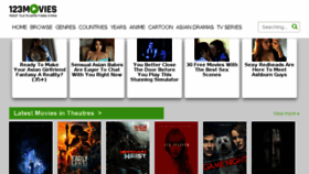 What Www1.123movies.net website looked like in 2018 (6 years ago)