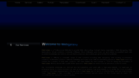 What Webgalaxy.in website looked like in 2018 (6 years ago)