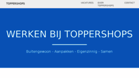 What Werkenbijtoppershops.nl website looked like in 2018 (6 years ago)