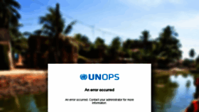 What Webmail.unops.org website looked like in 2018 (6 years ago)
