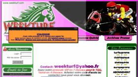 What Weekturf.com website looked like in 2018 (6 years ago)
