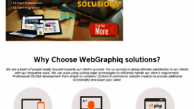What Webgraphiq.com website looked like in 2018 (6 years ago)