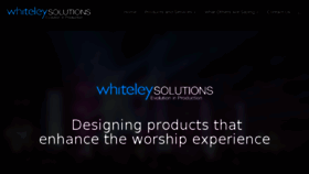 What Whiteleysolutions.com website looked like in 2018 (6 years ago)