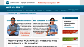 What Workmarket.cz website looked like in 2018 (6 years ago)