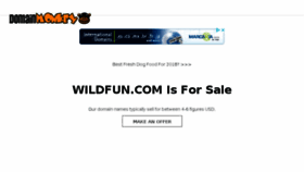 What Wildfun.com website looked like in 2018 (6 years ago)