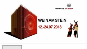 What Weingut-am-stein-wuerzburg.regiondo.de website looked like in 2018 (6 years ago)