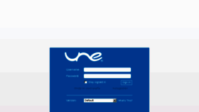 What Webmail.une.net.co website looked like in 2018 (6 years ago)